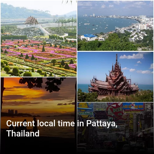 Current local time in Pattaya, Thailand