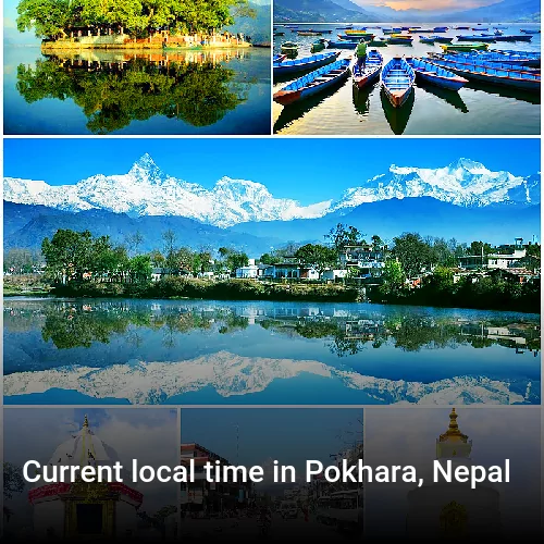 Current local time in Pokhara, Nepal