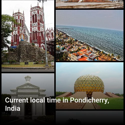 Current local time in Pondicherry, India