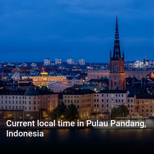 Current local time in Pulau Pandang, Indonesia