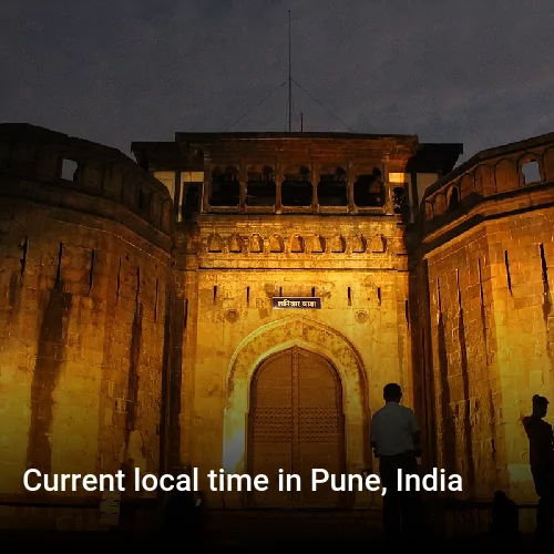 Current local time in Pune, India
