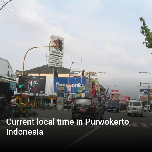 Current local time in Purwokerto, Indonesia