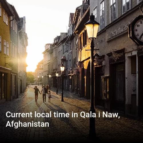 Current local time in Qala i Naw, Afghanistan
