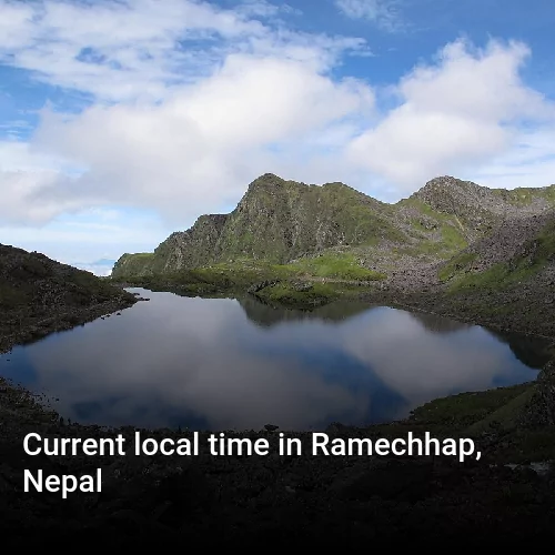 Current local time in Ramechhap, Nepal
