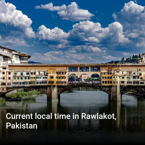Current local time in Rawlakot, Pakistan