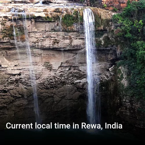 Current local time in Rewa, India