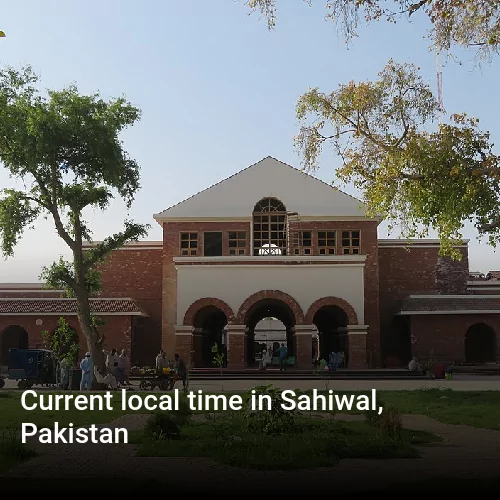 Current local time in Sahiwal, Pakistan