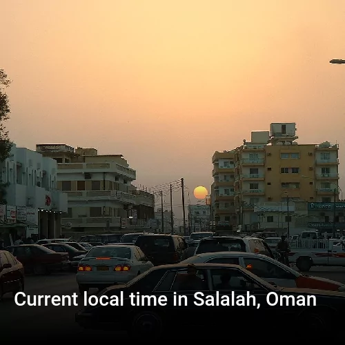 Current local time in Salalah, Oman