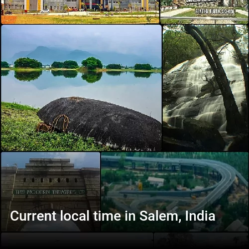 Current local time in Salem, India
