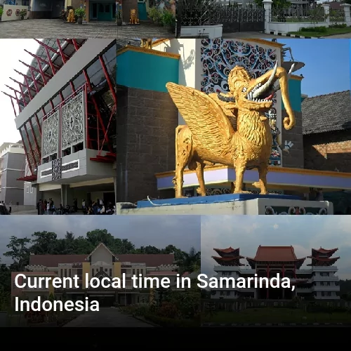 Current local time in Samarinda, Indonesia