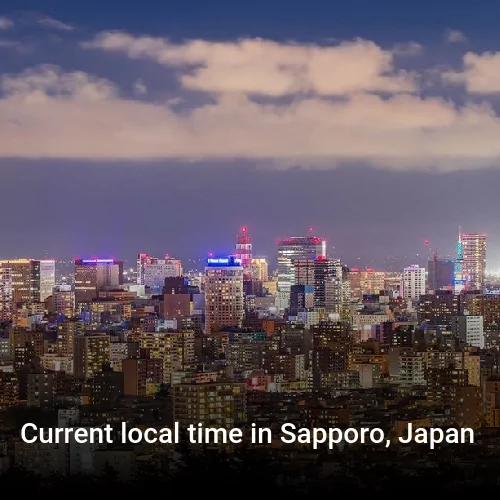 Current local time in Sapporo, Japan