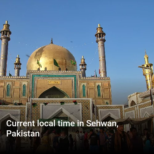 Current local time in Sehwan, Pakistan