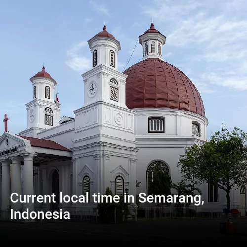 Current local time in Semarang, Indonesia