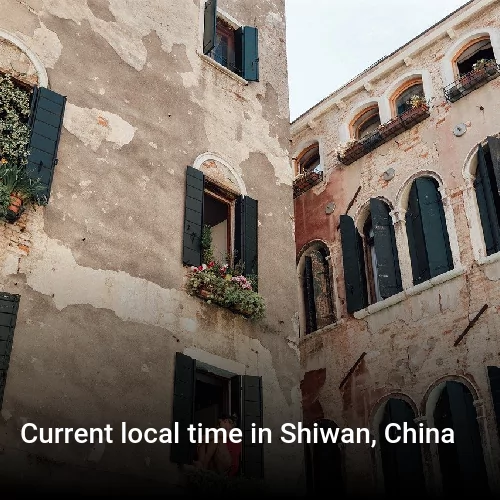 Current local time in Shiwan, China