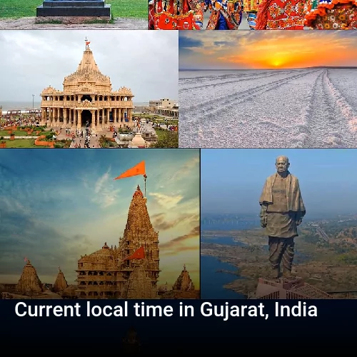 Current local time in Gujarat, India