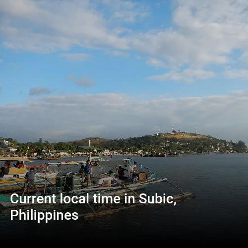 Current local time in Subic, Philippines