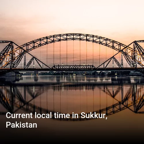 Current local time in Sukkur, Pakistan