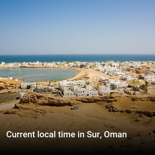 Current local time in Sur, Oman