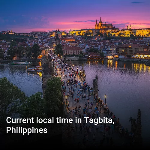 Current local time in Tagbita, Philippines