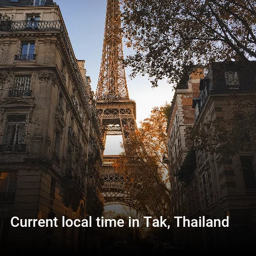 Current local time in Tak, Thailand