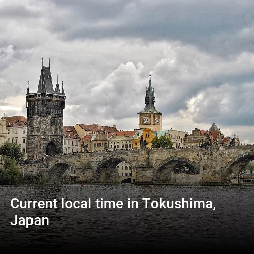 Current local time in Tokushima, Japan