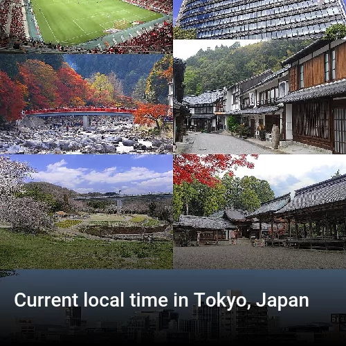 Current local time in Tokyo, Japan