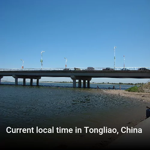 Current local time in Tongliao, China
