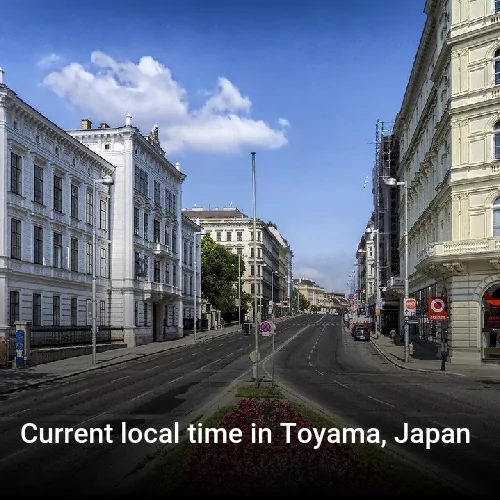 Current local time in Toyama, Japan