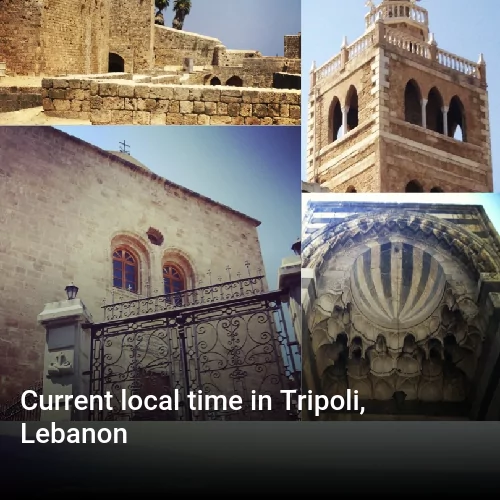 Current local time in Tripoli, Lebanon