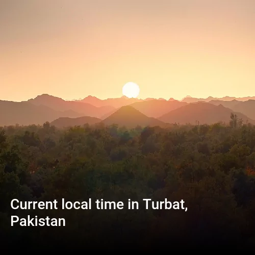 Current local time in Turbat, Pakistan