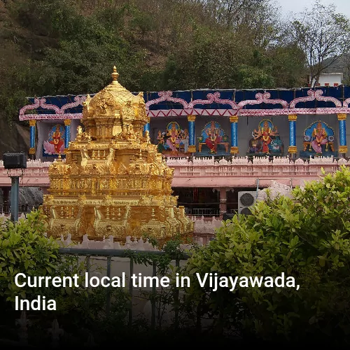 Current local time in Vijayawada, India