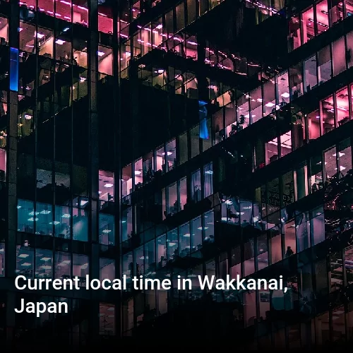 Current local time in Wakkanai, Japan