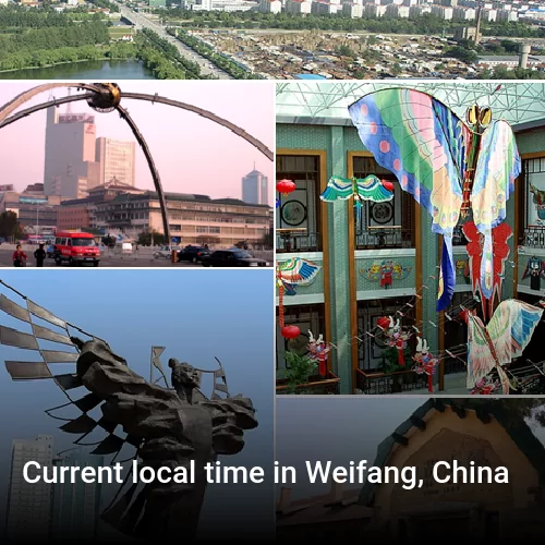 Current local time in Weifang, China