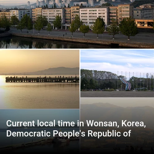 Current local time in Wonsan, Korea, Democratic People's Republic of