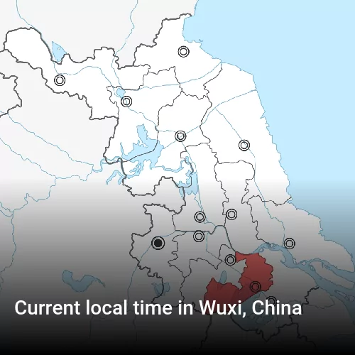 Current local time in Wuxi, China