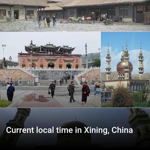 Current local time in Xining, China