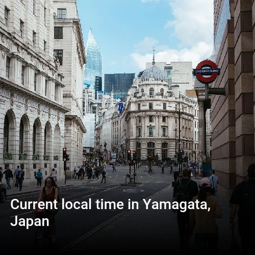 Current local time in Yamagata, Japan