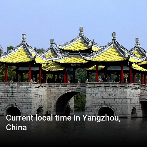 Current local time in Yangzhou, China