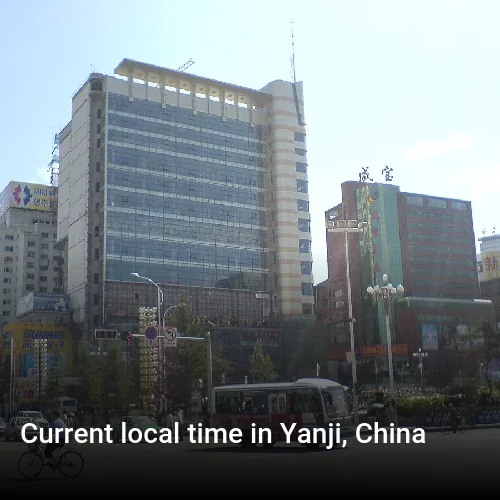 Current local time in Yanji, China
