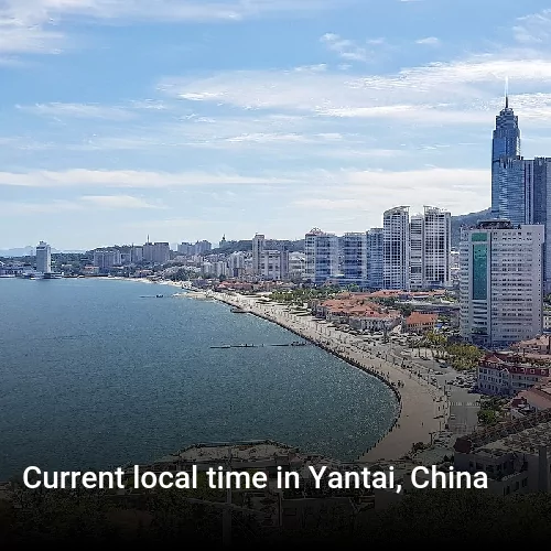 Current local time in Yantai, China