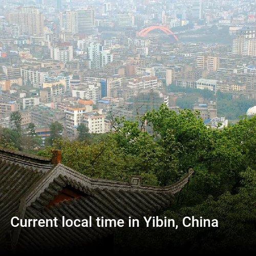 Current local time in Yibin, China