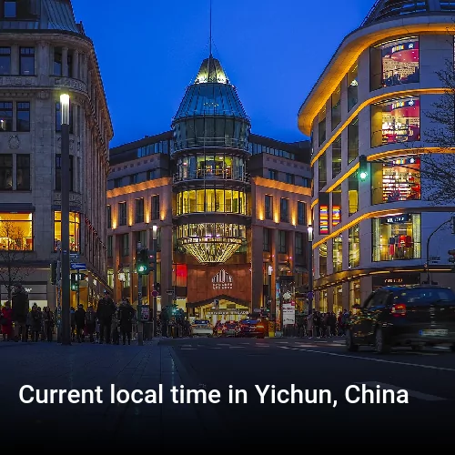 Current local time in Yichun, China