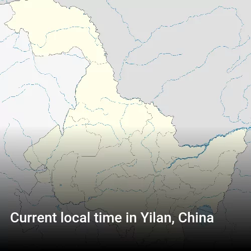 Current local time in Yilan, China
