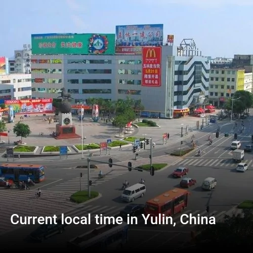 Current local time in Yulin, China
