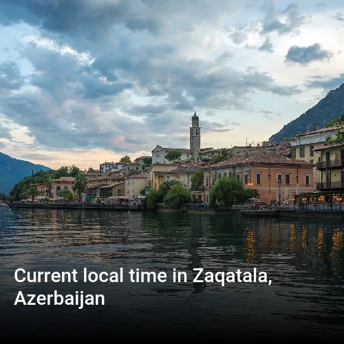 Current local time in Zaqatala, Azerbaijan