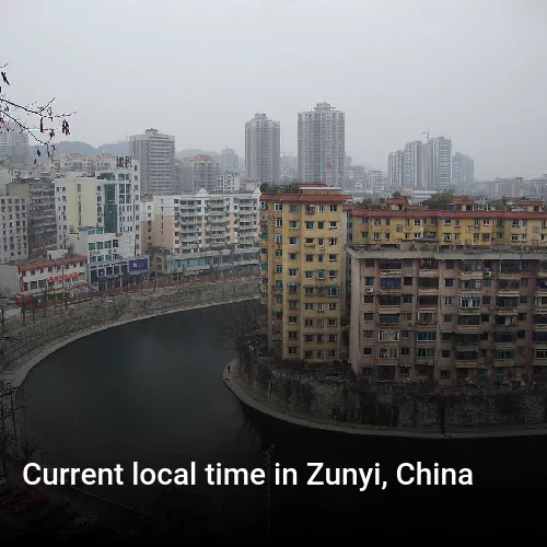 Current local time in Zunyi, China