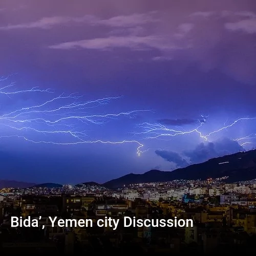 Bida’, Yemen city Discussion