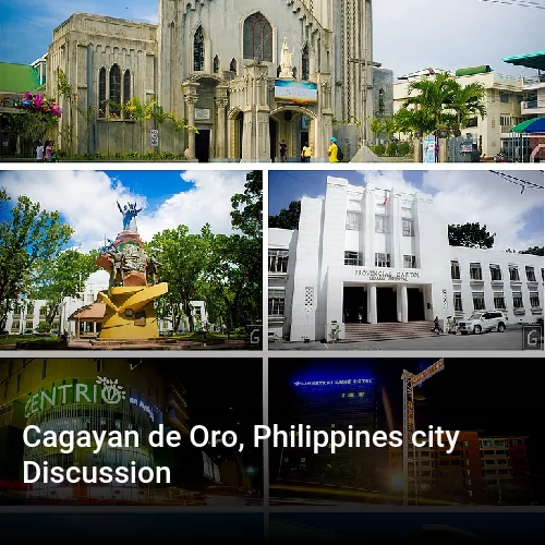 Cagayan de Oro, Philippines city Discussion