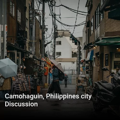 Camohaguin, Philippines city Discussion