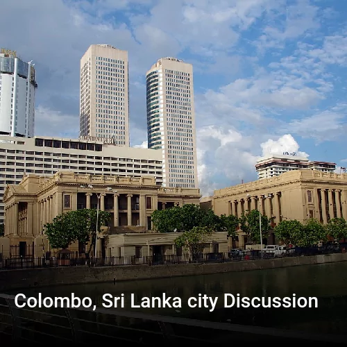Colombo, Sri Lanka city Discussion
